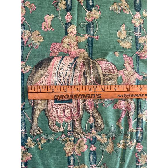 Gaston Y Daniela "Elefantes" fabric vintage swatch - Picture 3 of 8